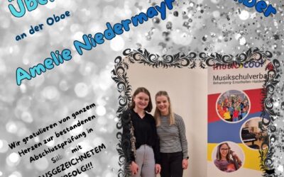 Übertrittsprüfung Silber mit Auszeichnung – Amelie Niedermayr