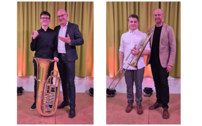 Wir gratulieren David Schreiner und Nicolas Fichtinger!