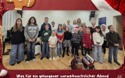 Weihnachtskonzert der Klasse von Ariane Buck