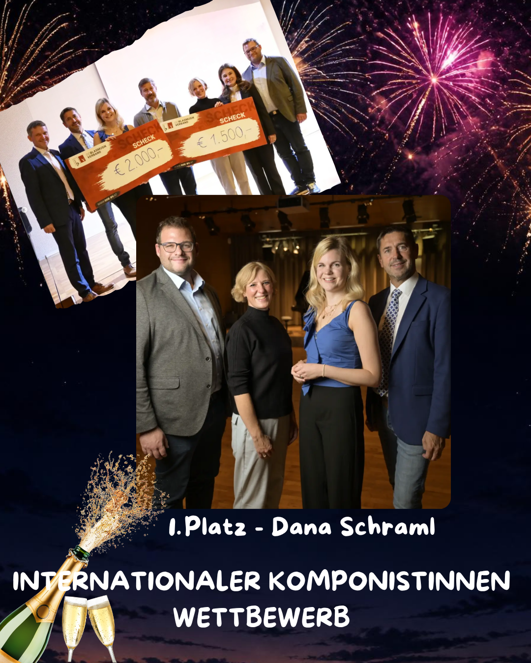 Internationale Komponistinnen: Dana Schraml gewinnt 1. Platz bei Wettbewerb