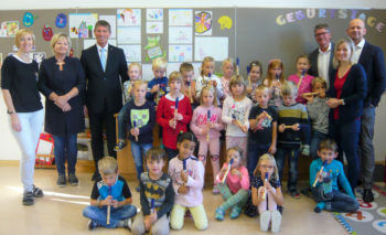 Volksschule Ernsthofen Flötenklasse 2018