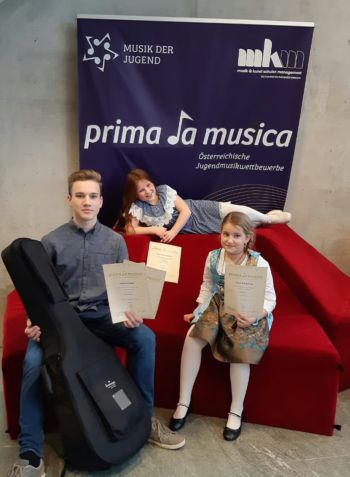 Jakob Schober, Verena Brandstetter und Klara Kühleitner