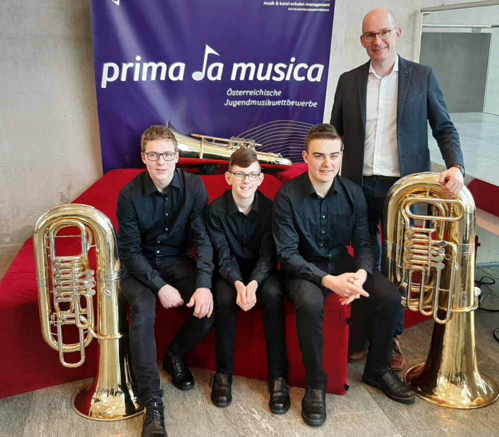 Tubatriolos mit Sebastian Kaufmann, Nicolas Fichtinger und Manuel Kleeberger